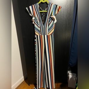 Jumpsuit bazaar stripe